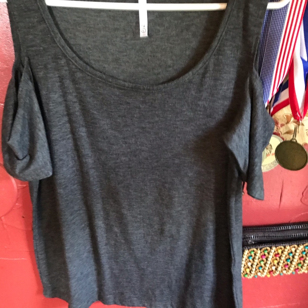 Off the shoulder shirt